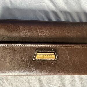 Capezio brown leather wallet